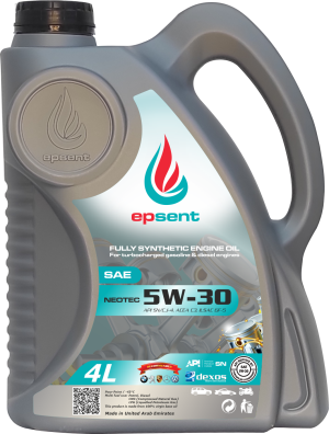 EPSENT NEOTEC 5W30 DX1 API SP - 4L Synthetic 100% NEW